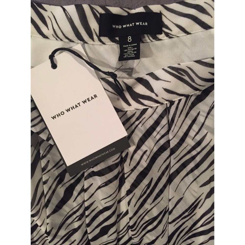 🍍Zebra new midi skirt